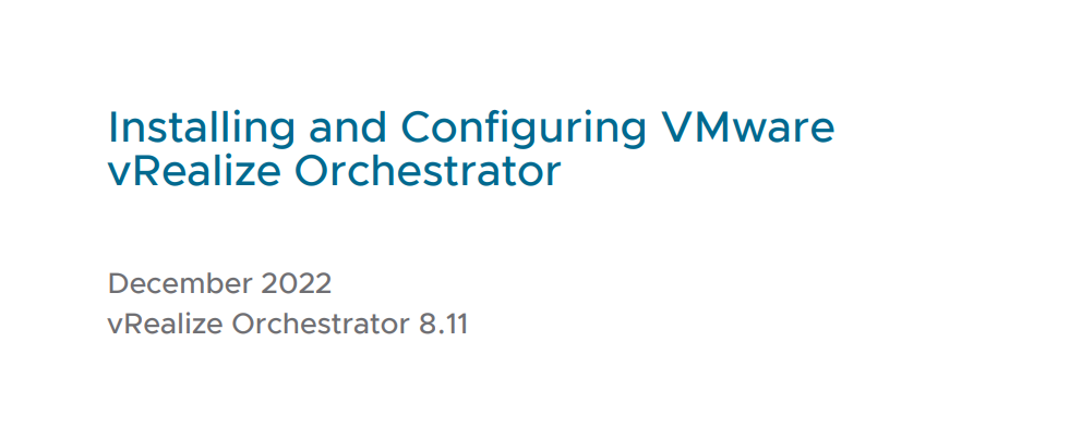 Official VMware Guides for vRO and vRA 8.x [CB10118] | Cloud Blogger ...