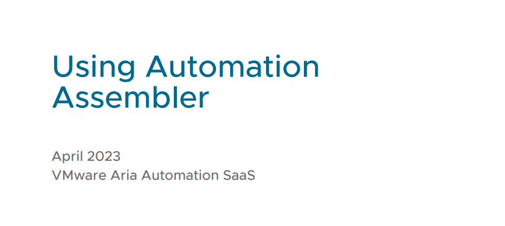 Official VMware Guides for vRO and vRA 8.x [CB10118] | Cloud Blogger ...